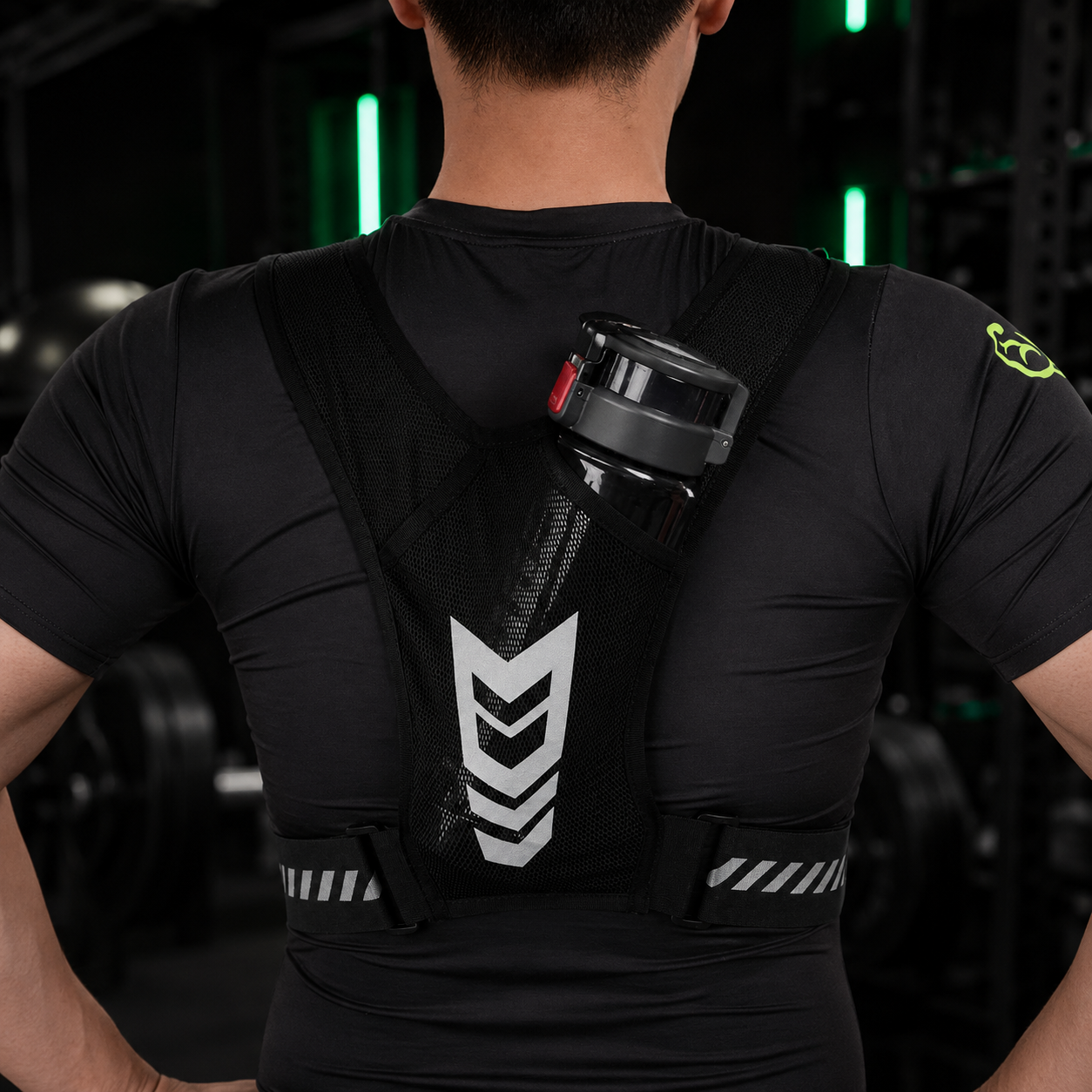 Colete de Corrida Refletivo Ozlo com Porta Celular