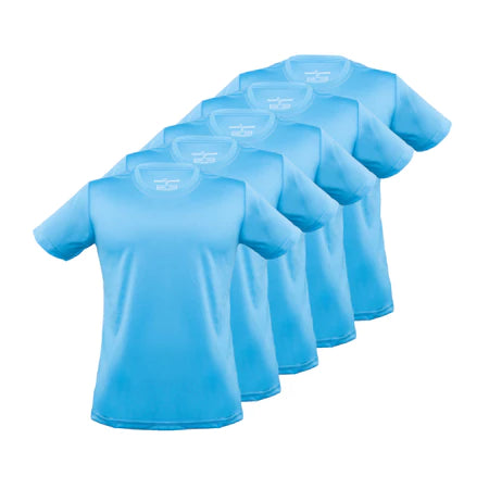 Kit 5 Camisetas Dri Fit Ozlo® – Leveza e Secagem Rápida