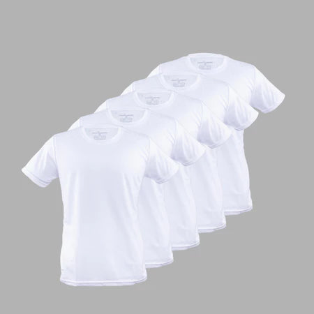 Kit 5 Camisetas Dri Fit Ozlo® – Leveza e Secagem Rápida