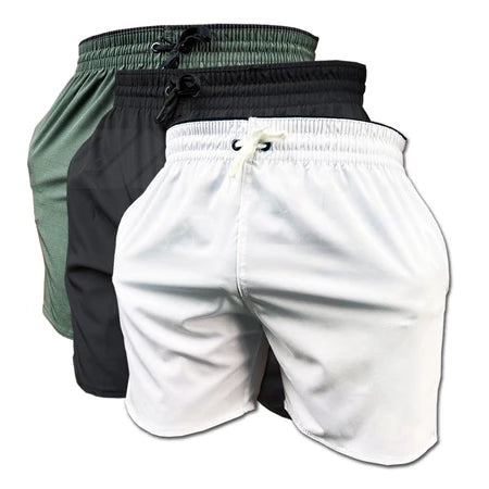 Kit 3 Shorts Dry Fit Ozlo® – Elasticidade e Secagem Rápida