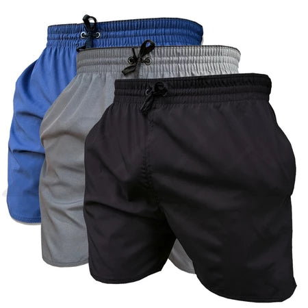 Kit 3 Shorts Dry Fit Ozlo® – Elasticidade e Secagem Rápida