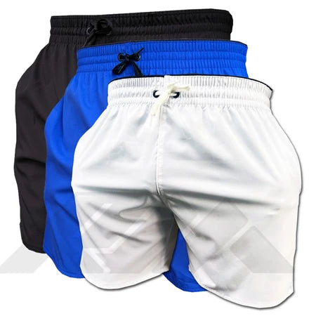 Kit 3 Shorts Dry Fit Ozlo® – Elasticidade e Secagem Rápida
