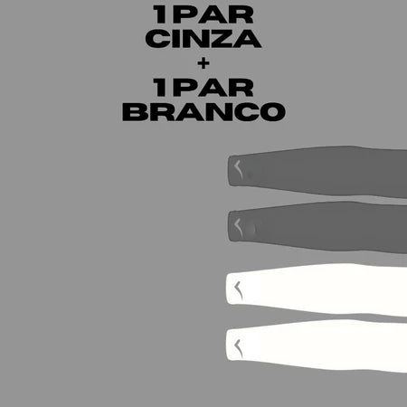 Kit 2 Manguitos UV Ozlo® – Proteção Solar e Conforto