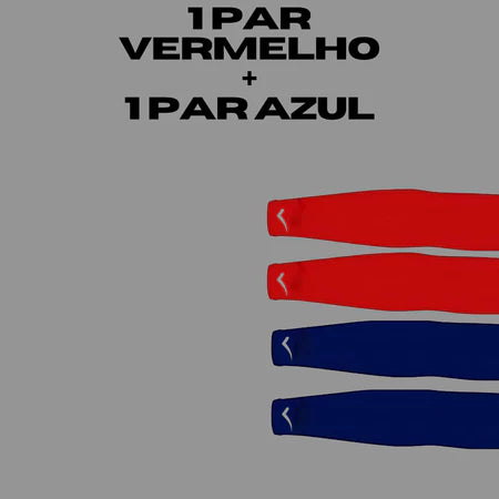 Kit 2 Manguitos UV Ozlo® – Proteção Solar e Conforto