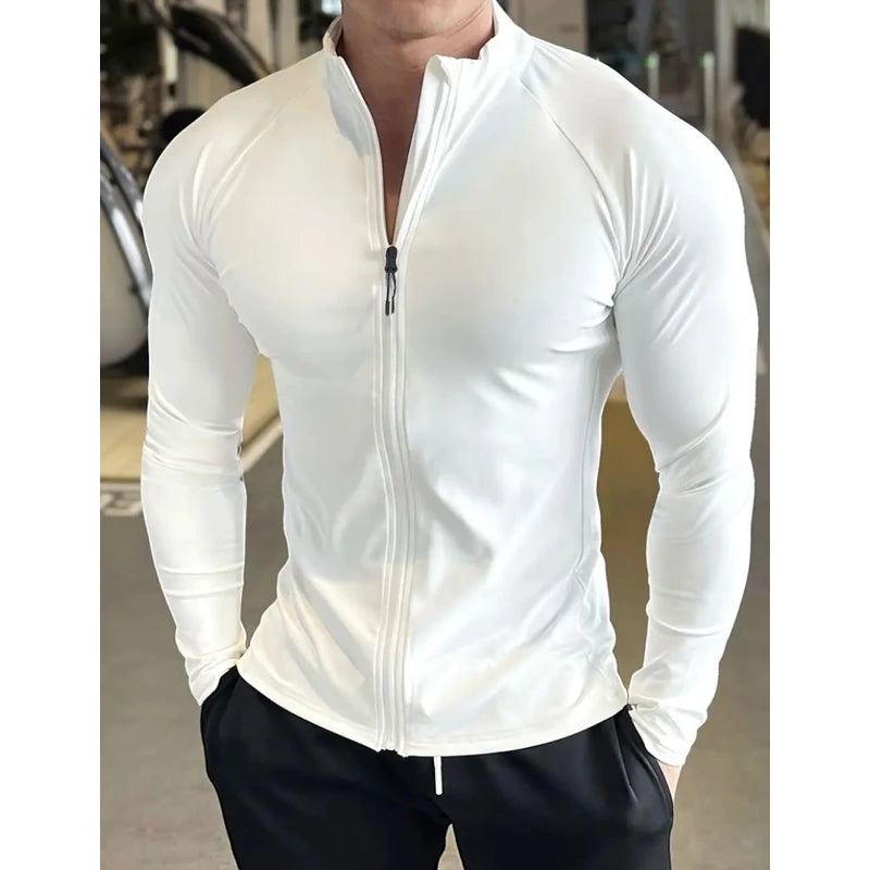 Camisa UV com Zíper Ozlo® – Proteção e Leveza