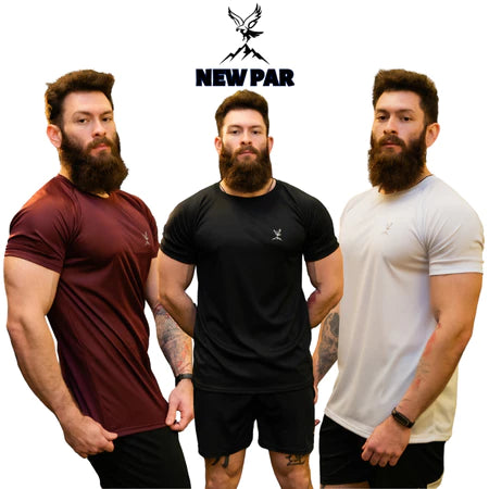 Kit 3 Camisetas Dry Fit Ozlo® – Leveza e Anti Odor