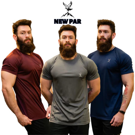 Kit 3 Camisetas Dry Fit Ozlo® – Leveza e Anti Odor