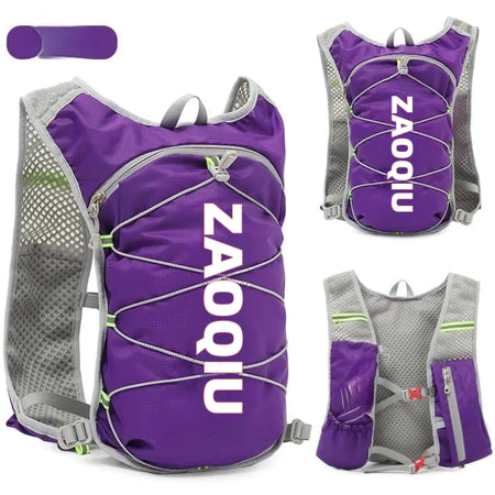 Mochila de Hidratação Ozlo 2L Impermeável para Corrida e Bike