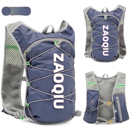 Mochila de Hidratação Ozlo 2L Impermeável para Corrida e Bike