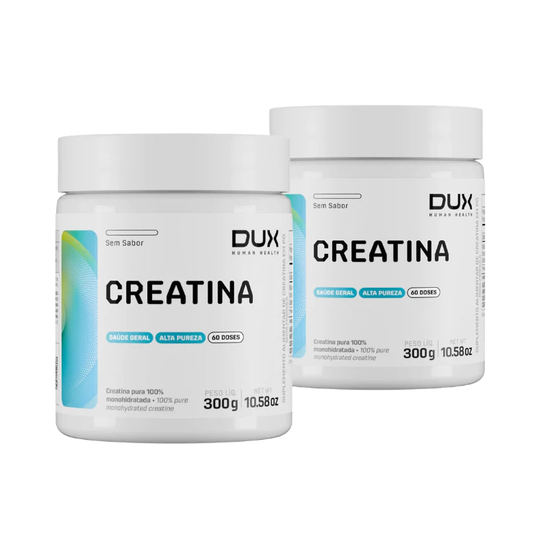 Kit 2 Creatinas DUX 300g Monohidratada Pura Original