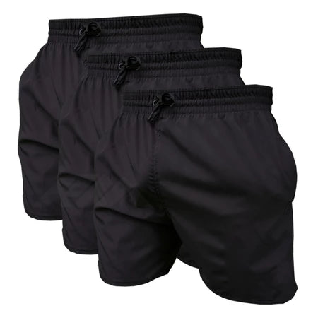 Kit 3 Shorts Dry Fit Ozlo® – Elasticidade e Secagem Rápida