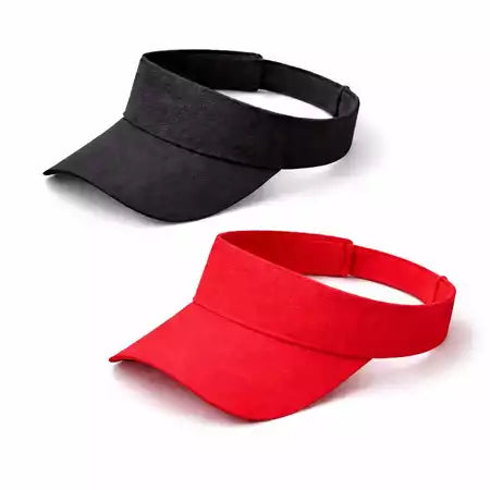 Kit 2 Viseiras Dry Fit Ozlo UV Ajustável Esportiva