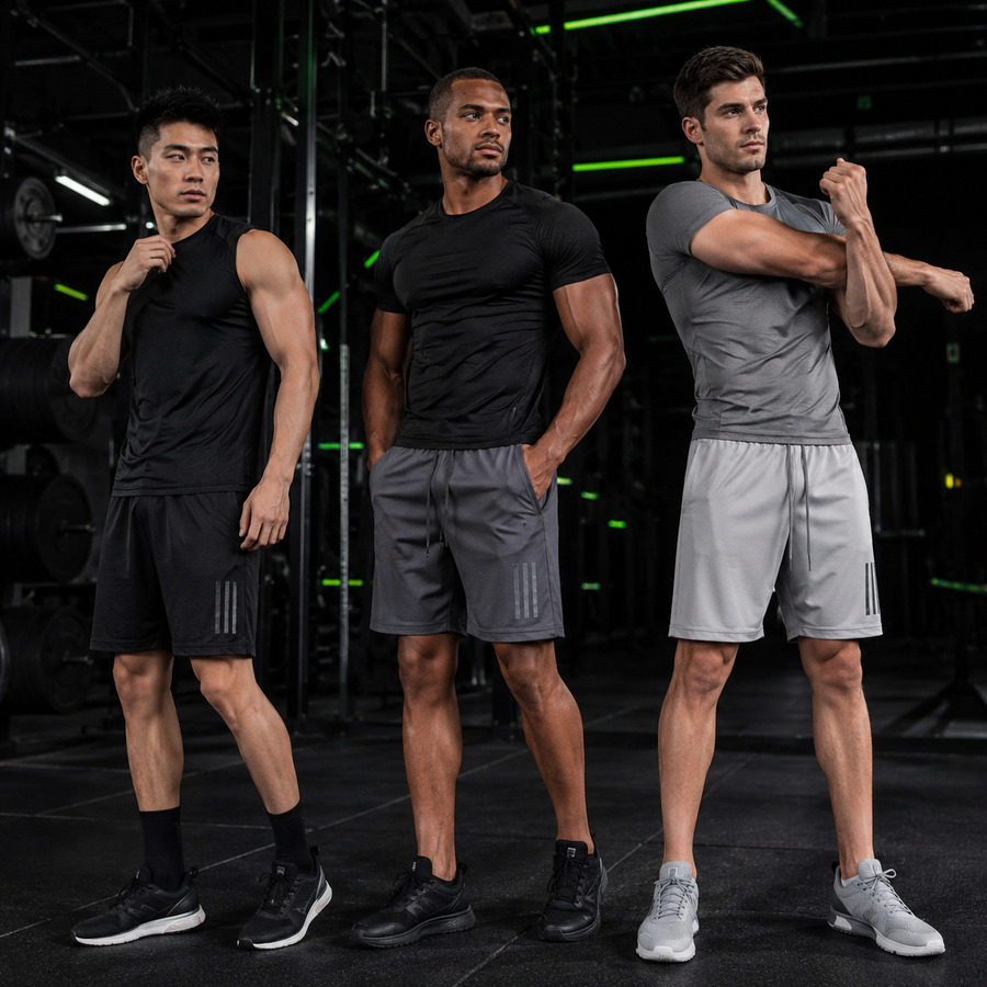 Kit 2 Bermudas Masculinas Ozlo Secagem Rápida Verão