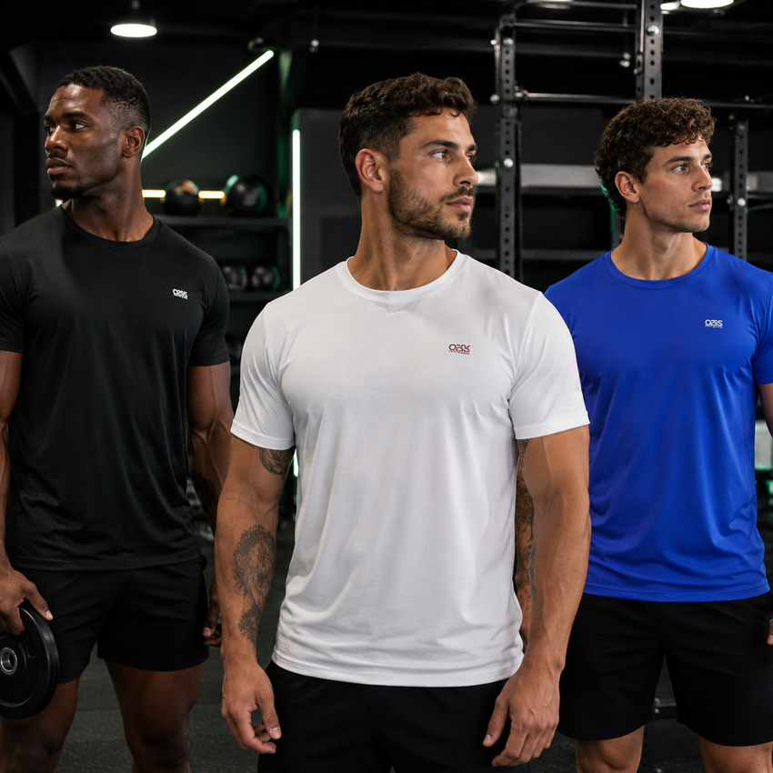 Kit 3 Camisetas Dry Fit Ozlo® – Conforto e Performance