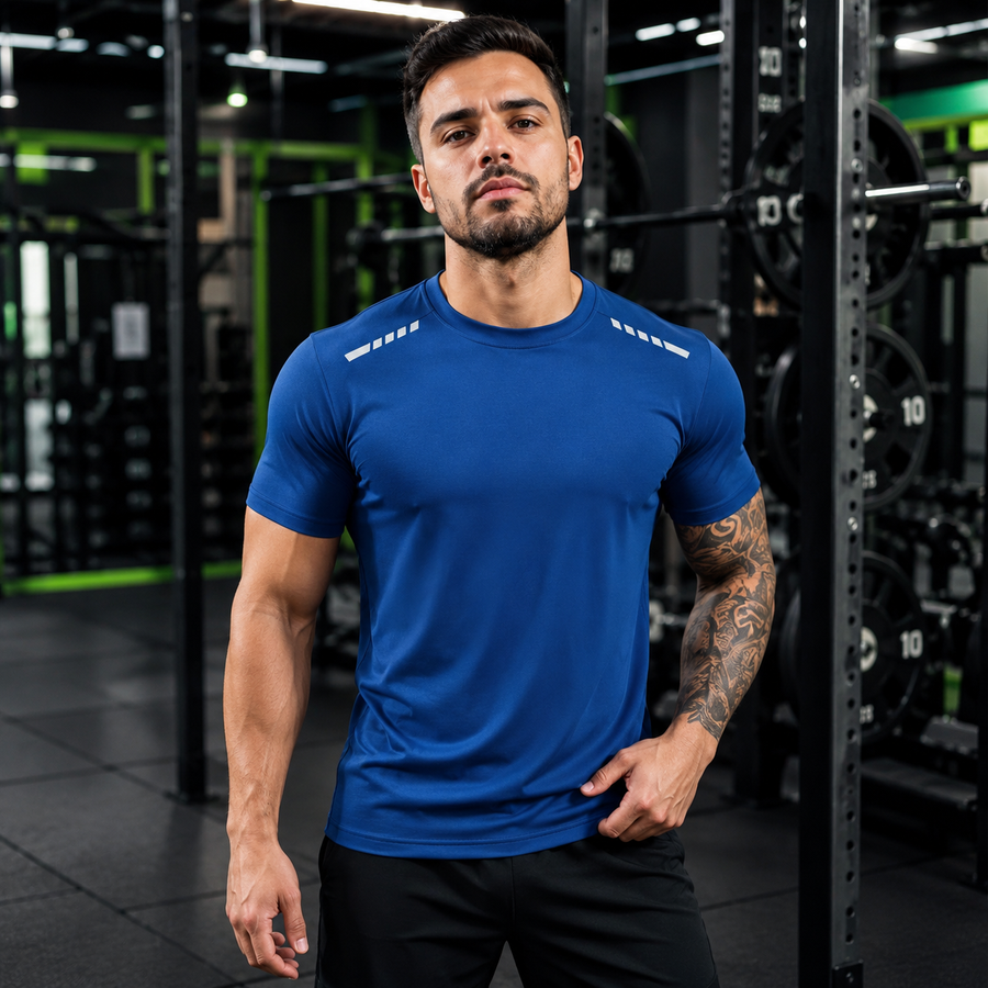 Camiseta Dry Fit Ozlo Masculina para Treino e Corrida