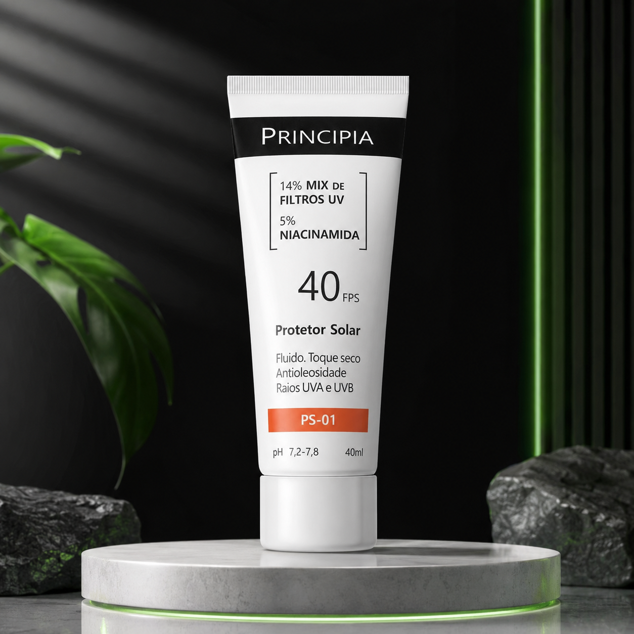 Protetor Solar Facial Ozlo FPS 40 com Niacinamida 40ml
