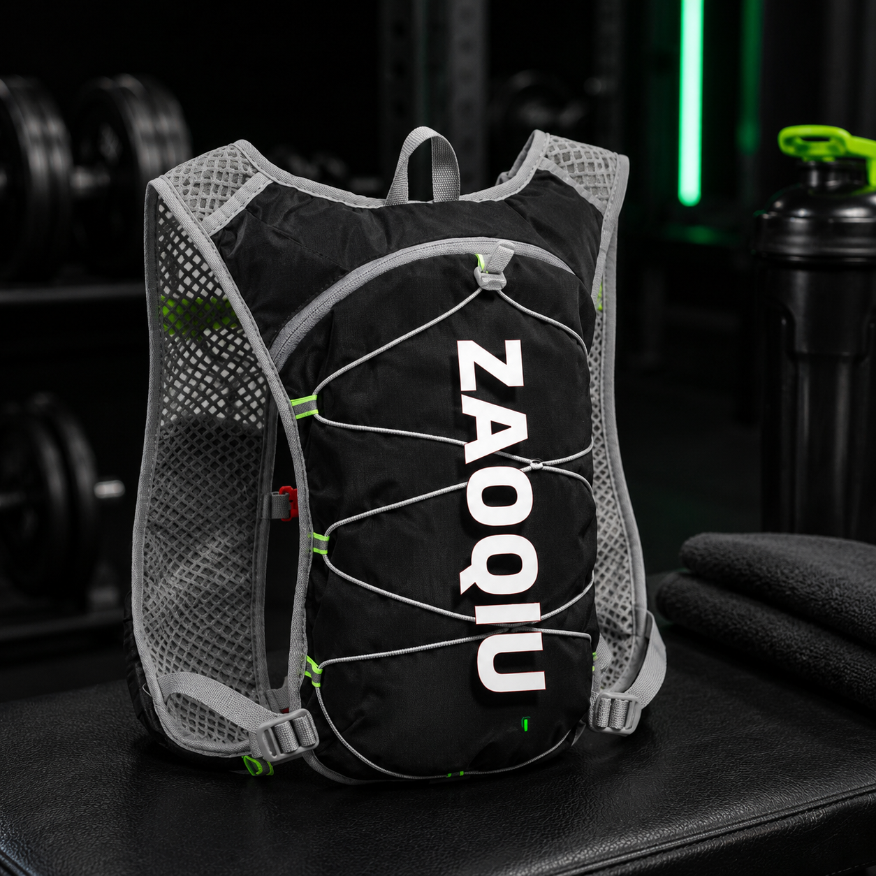 Mochila de Hidratação Ozlo 2L Impermeável para Corrida e Bike