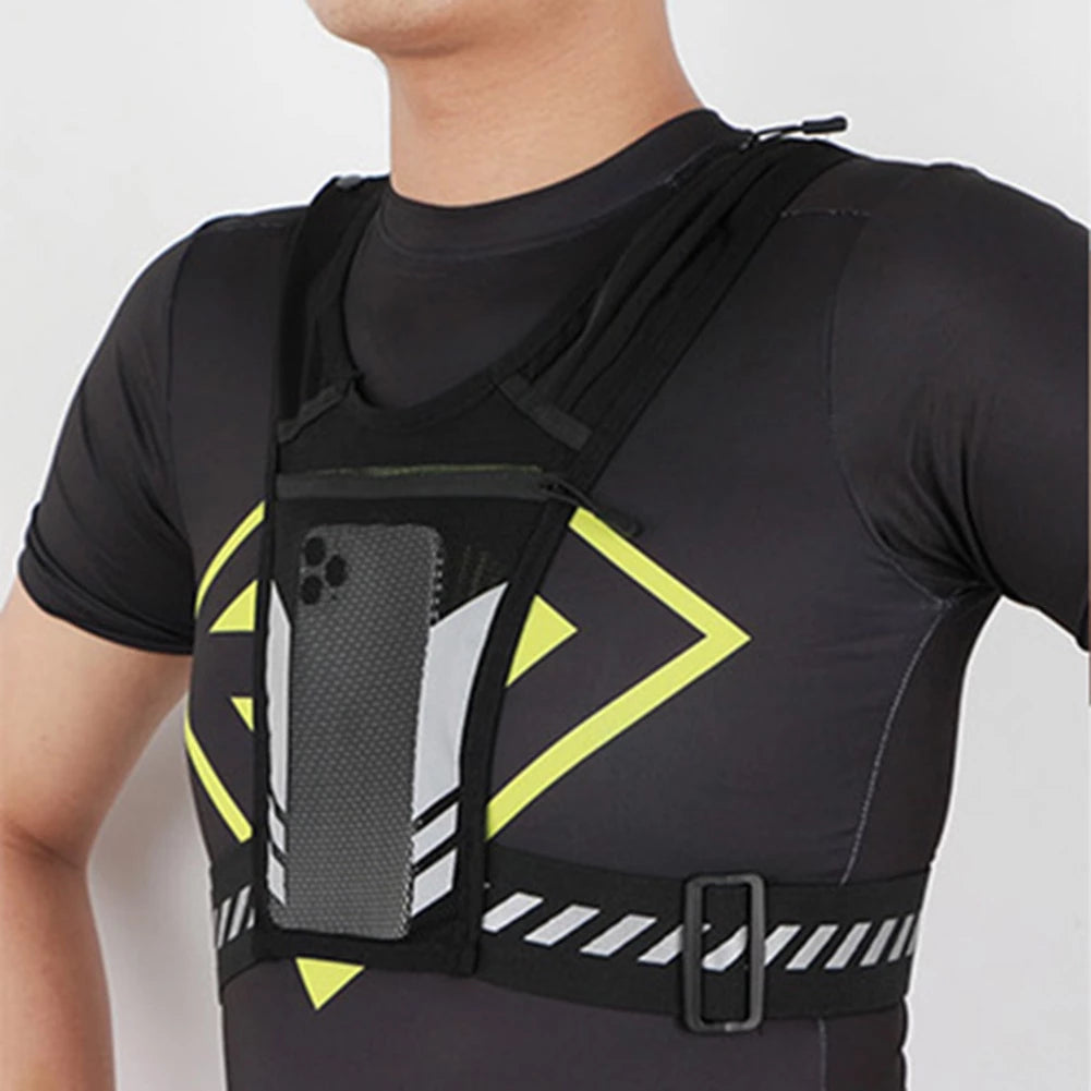 Colete de Corrida Refletivo Ozlo com Porta Celular