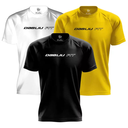 Kit 3 Camisas Basic Fit Ozlo® – Proteção UV e Performance