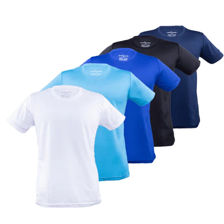 Kit 5 Camisetas Dri Fit Ozlo® – Leveza e Secagem Rápida