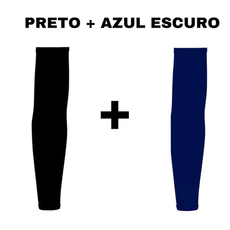 Kit 2 Pares Manguito UV Ozlo Proteção Solar FPS 50+