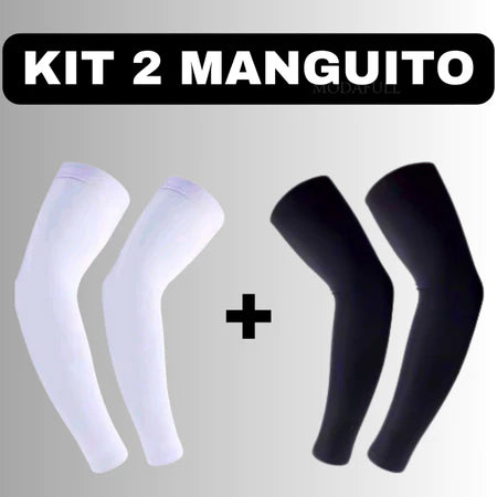 Kit 2 Pares Manguito UV Ozlo Proteção Solar FPS 50+