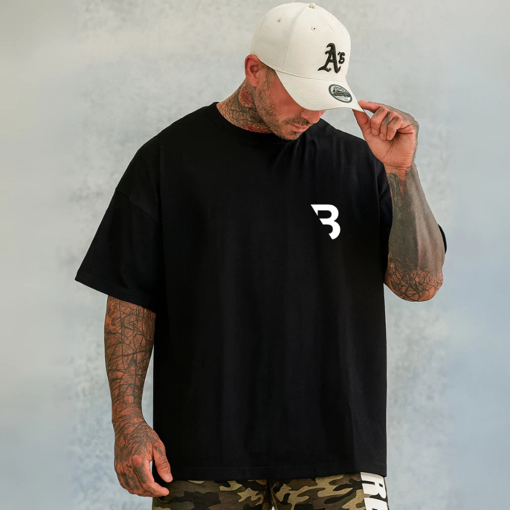 Camiseta Oversized Caveira Ozlo® – Conforto e Estilo