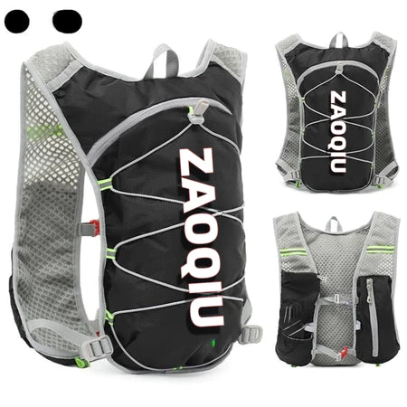 Mochila de Hidratação Ozlo 2L Impermeável para Corrida e Bike