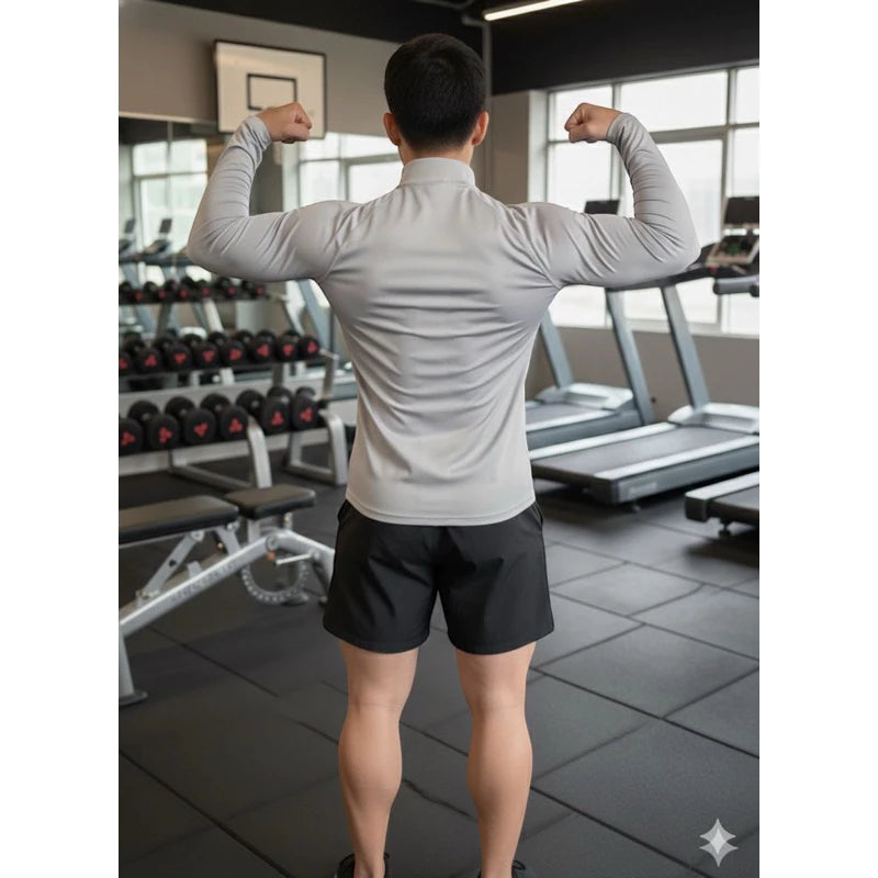 Camisa UV com Zíper Ozlo® – Proteção e Leveza