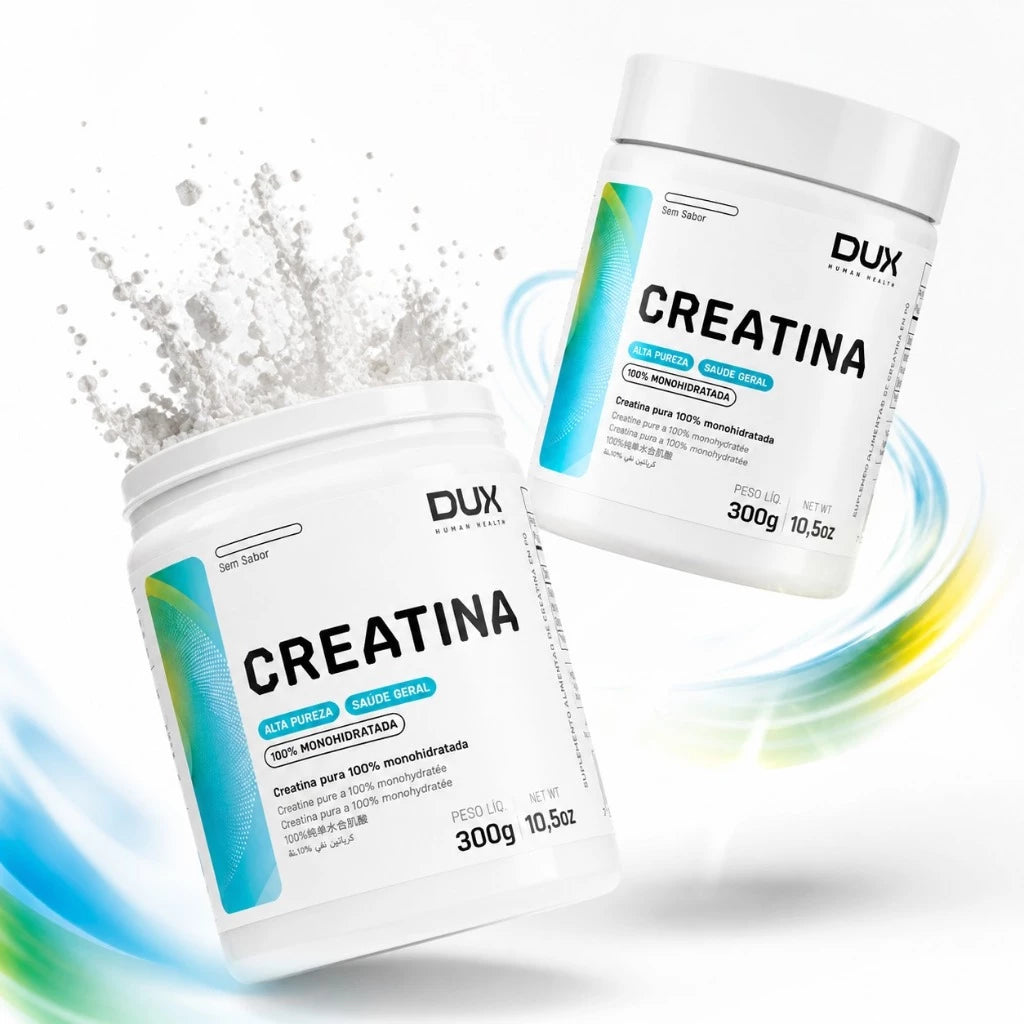 Kit 2 Creatinas DUX 300g Monohidratada Pura Original