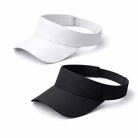 Kit 2 Viseiras Dry Fit Ozlo UV Ajustável Esportiva