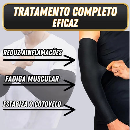 Kit 2 Pares Manguito UV Ozlo Proteção Solar FPS 50+