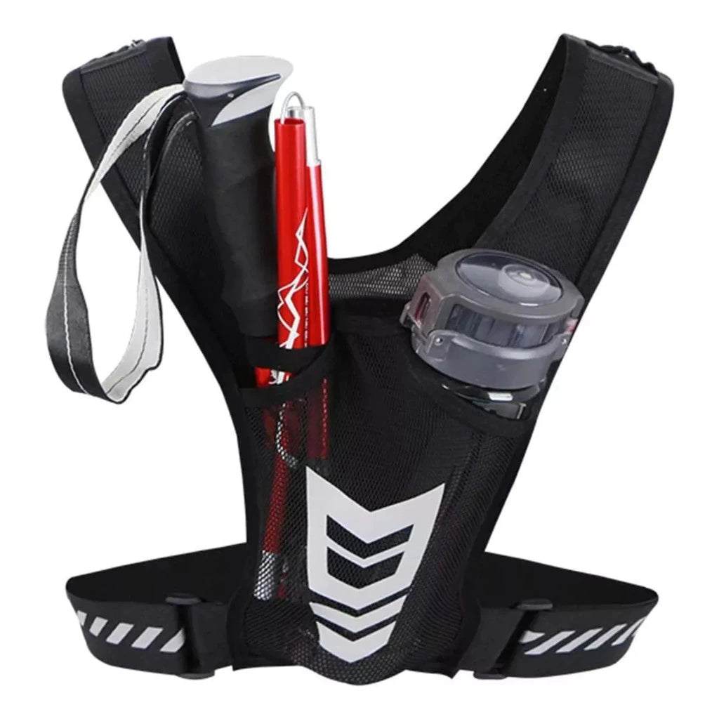 Colete Refletivo Ozlo para Corrida e Ciclismo com Porta Celular